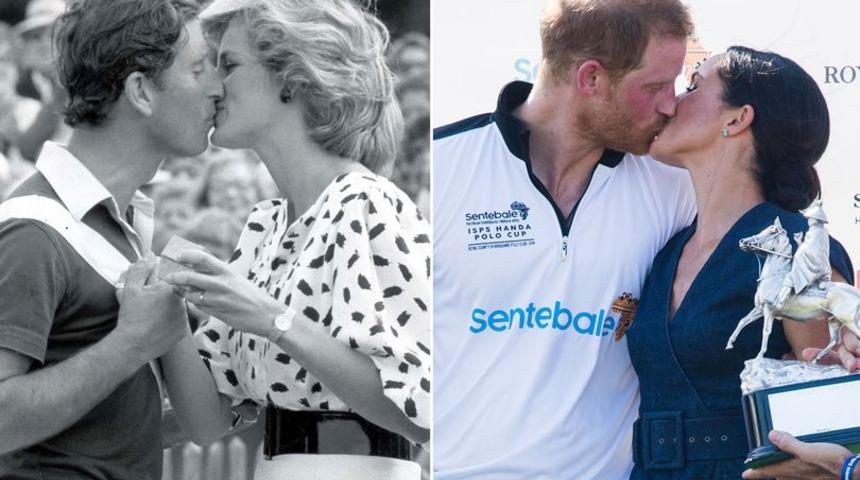  Meghan Markle ve Prens Harry 'kurallar umrumuzda değil' deyip &ouml;p&uuml;şt&uuml;ler