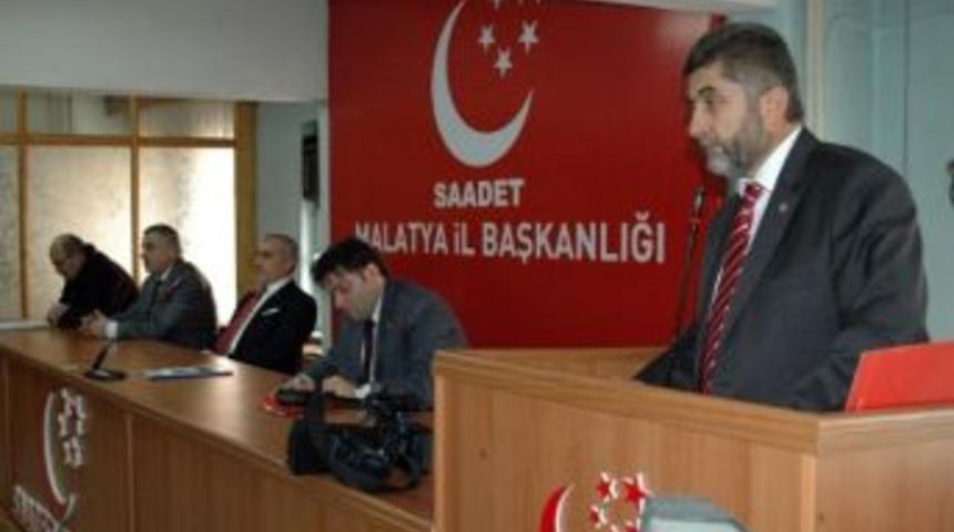 Malatya Saadet Partisi İl Divan Toplantısını Yaptı