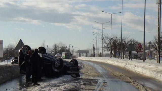 Bolu’da Trafik Kazası: 1 Yaralı