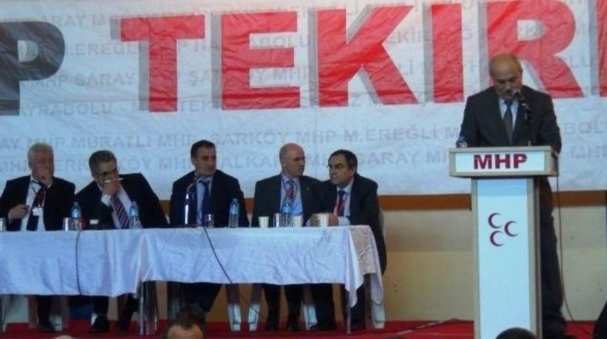 Mhp Tekirdağ İl Başkanlığı 11. Olağan Kongresi Yapıldı