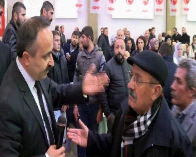 Mhp Kongresinde Yumruklar Konuştu