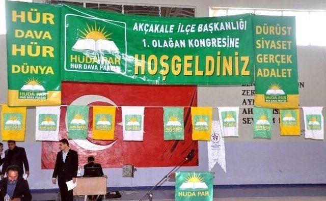 H&uuml;dapar Ak&ccedil;akale 1. Olağan Kongresi Yapıldı 1