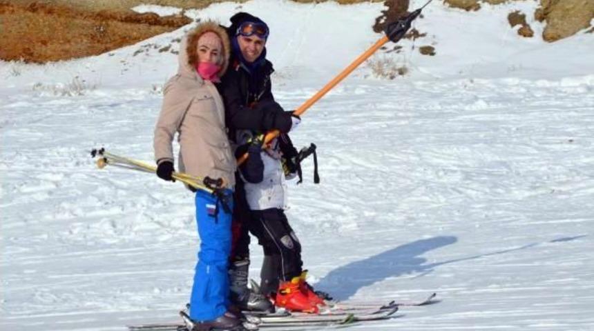 Ağrı'da Kayak Sezonu A&ccedil;ıldı