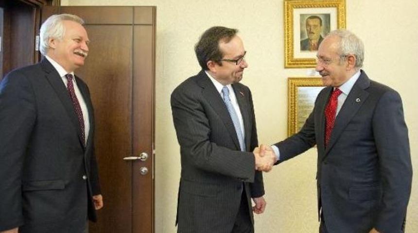Abd B&uuml;y&uuml;kel&ccedil;isi Bass, Kılı&ccedil;daroğlu'nu Ziyaret Etti