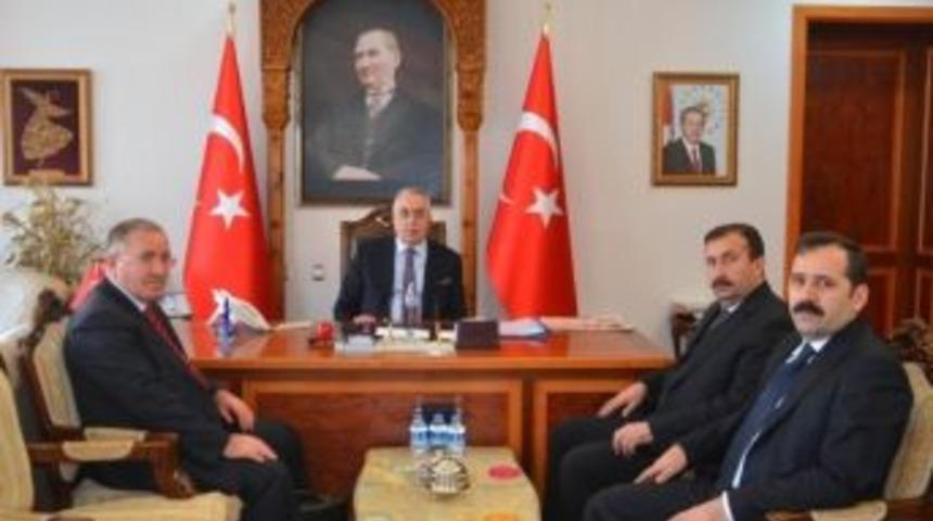 Bakan Danışmanı Erdin&rsquo;den Vali Can&rsquo;a Ziyaret