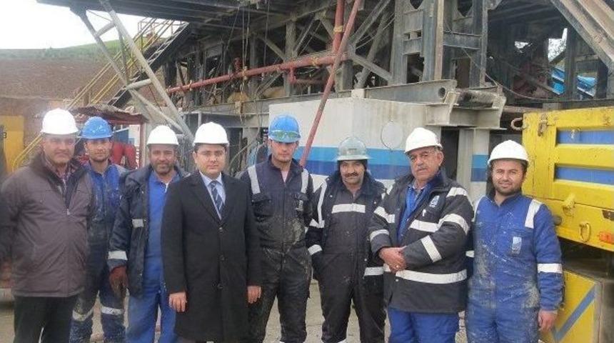 Kaymakam Mehmet Tun&ccedil;&rsquo;tan &Uuml;retim Tesislerine Ziyaret