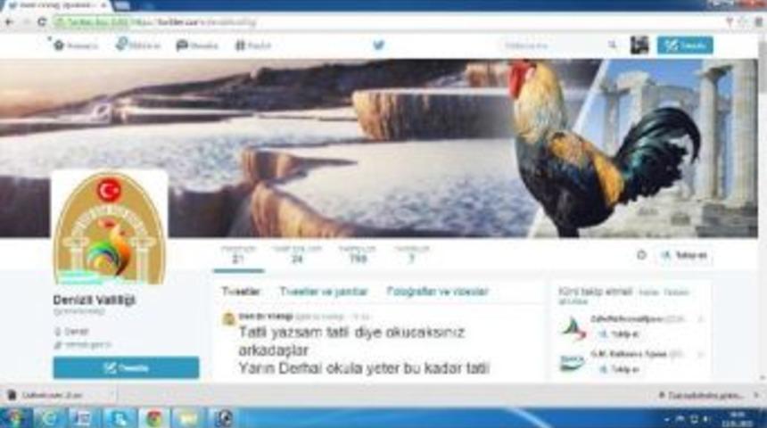 Twitter'da Sahte Valilik Hesabı A&ccedil;tılar