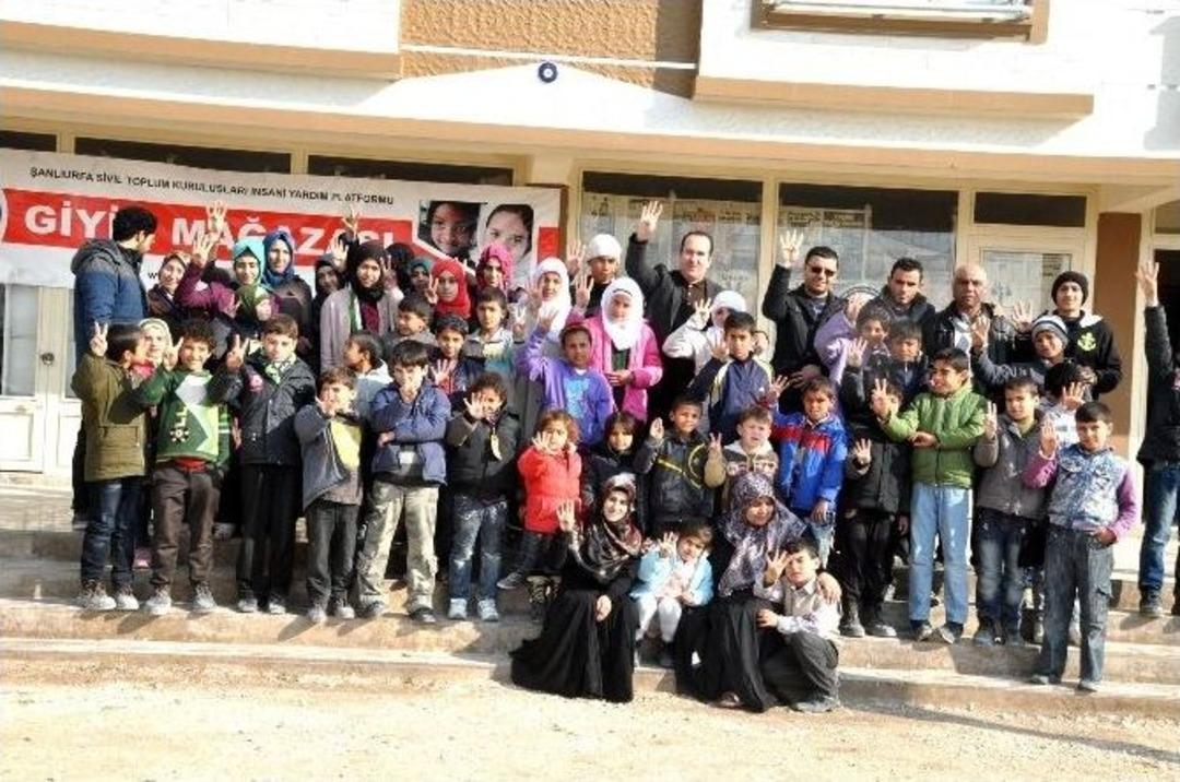 Şanlıurfa Stk Platformu 100 Yetim Ve &Ouml;ks&uuml;z&uuml; Giydirdi