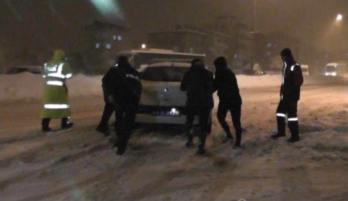 Trafik Ekipleri Gece Boyunca Uyumadı