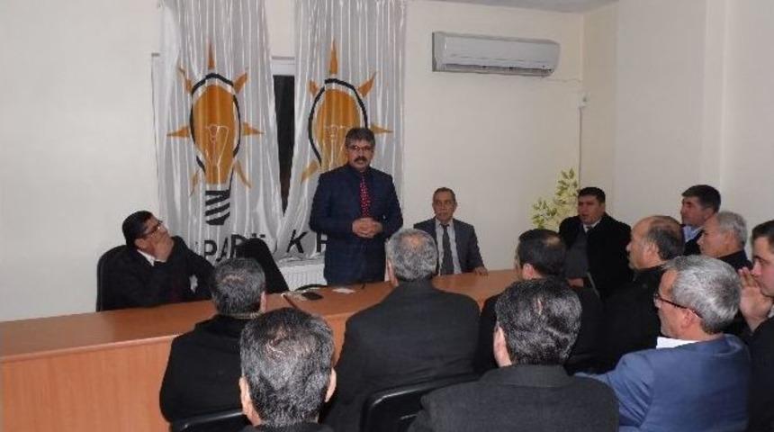 Ak Parti Adıyaman İl Başkanı G&ouml;lbaşı İl&ccedil;esini Ziyaret Etti