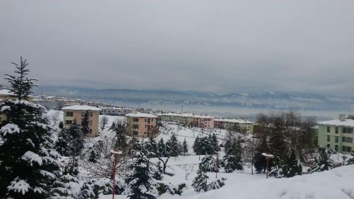 D&uuml;zce&rsquo;de Kartpostallık Kar Manzaraları