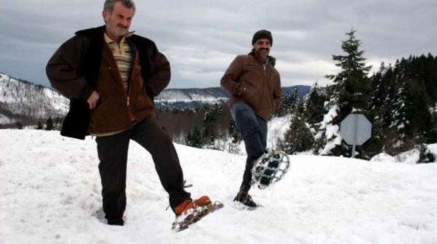 'giyle' Ile Karda Batmadan Y&uuml;r&uuml;yorlar