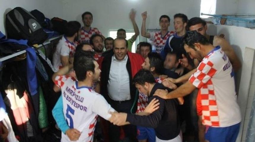 Karpuzlu Belediyespor&rsquo;da Galibiyet Sevinci