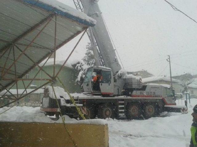 Söğüt’te Enkaz Kaldırma Çalışması Sona Erdi