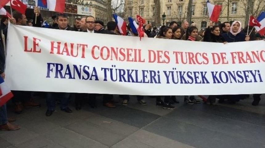 Fransa&rsquo;da Yaşayan Malatyalılar Da Y&uuml;r&uuml;y&uuml;şe Katıldı