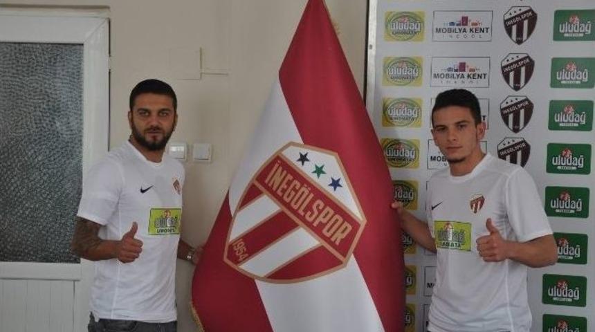 İneg&ouml;lspor&rsquo;da &Ccedil;ifte İmza