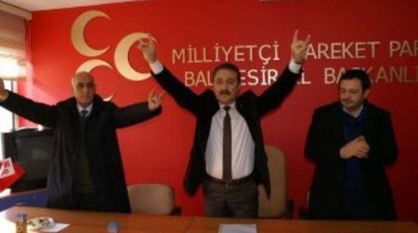 Balıkesir Mhp&rsquo;de Samet Ko&ccedil; Başkanlığa Talip