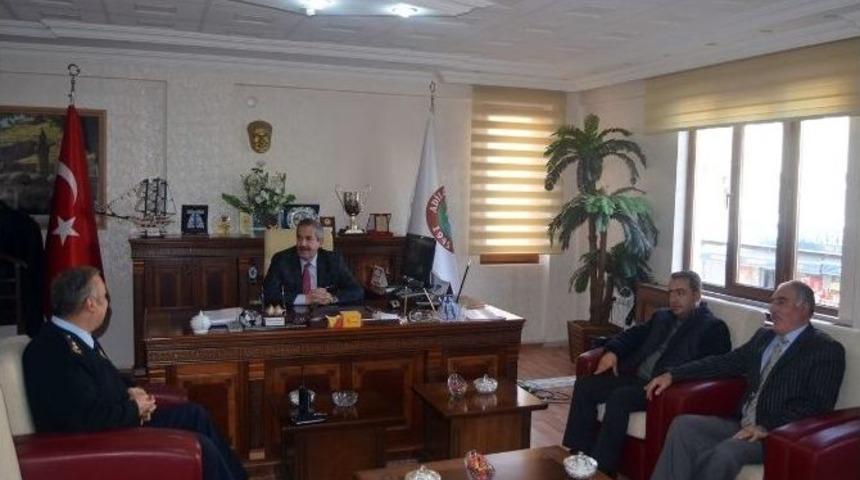Emniyet M&uuml;d&uuml;r&uuml;nden Başkan G&uuml;rsoy&rsquo;a Ziyaret