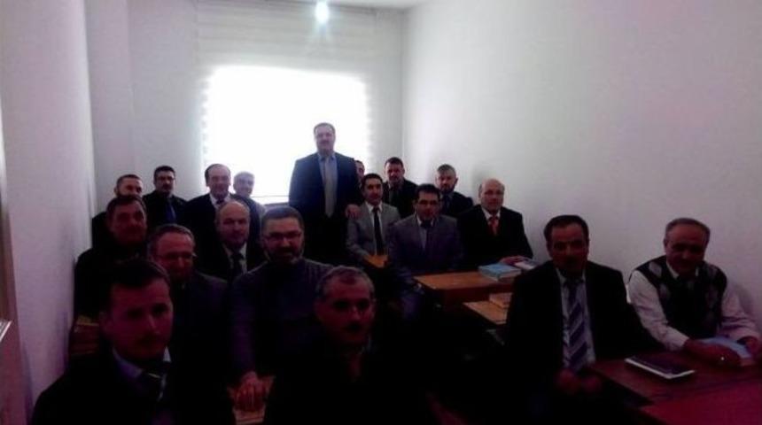 Boz&uuml;y&uuml;k&rsquo;te Din G&ouml;revlilerine Hizmet İ&ccedil;i Eğitim Kursu Verildi