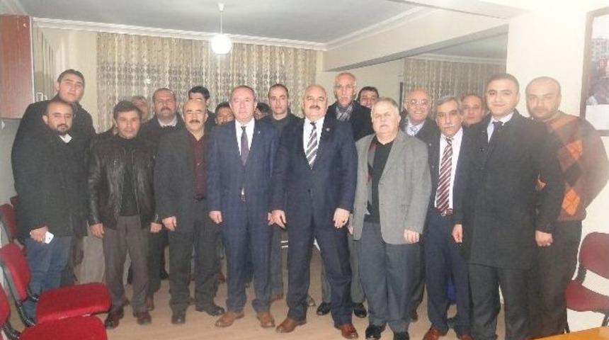 Başkan Şahiner&rsquo;den, Barak&rsquo;a Hayırlı Olsun Ziyareti