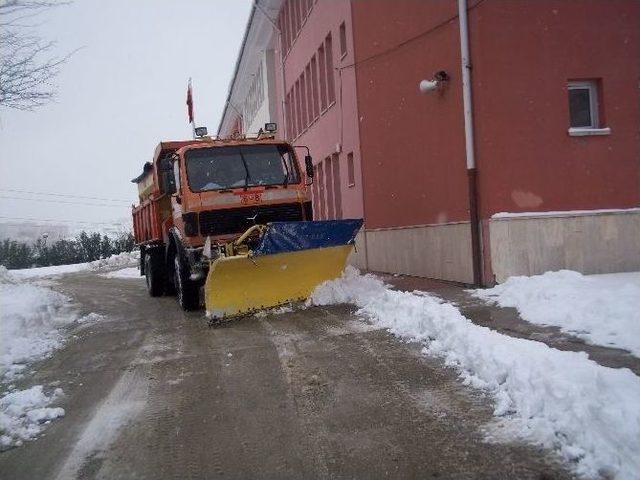 Karla M&uuml;cadelede 1050 Ton Tuz Kullanıldı 1