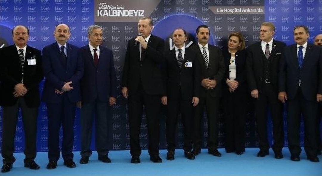 Cumhurbaşkanı Erdoğan, Liv Hospıtal Ankara&rsquo;nın A&ccedil;ılışını Ger&ccedil;ekleştirdi