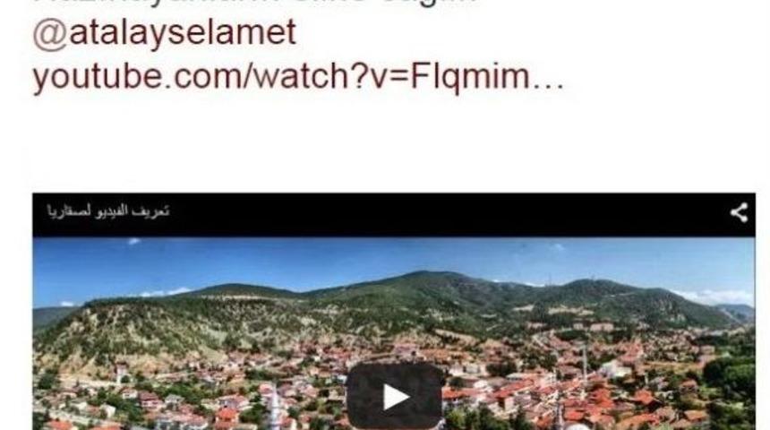 Arap&ccedil;a Şehir Tanıtım Videosu Beğeni Kazandı