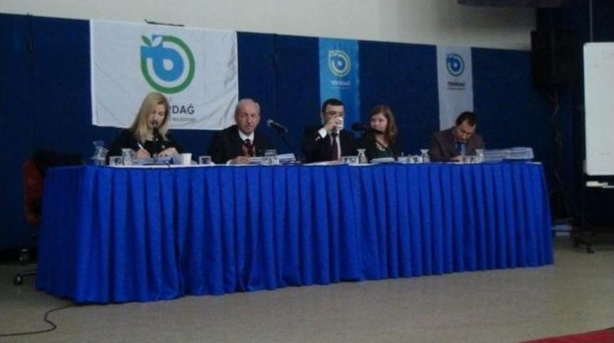 Tekirdağ B&uuml;y&uuml;kşehir Belediye Meclisi Toplandı