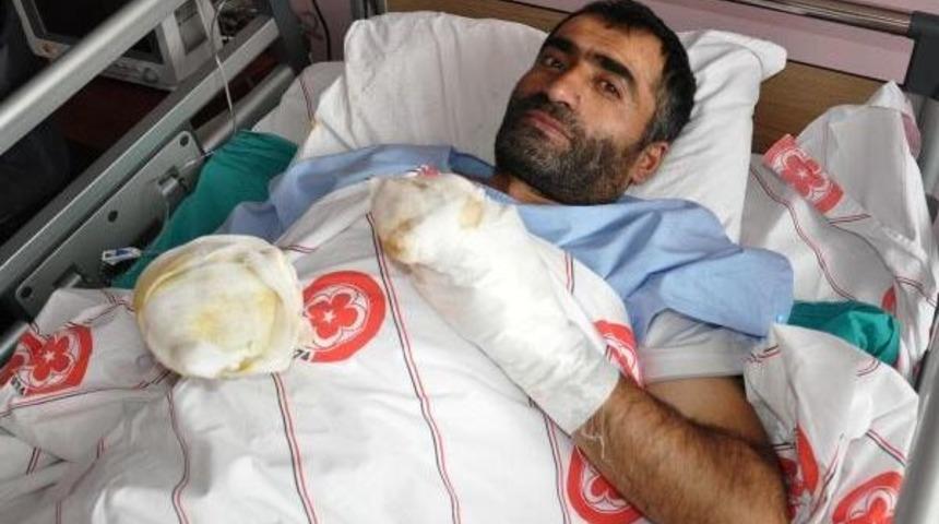 Fırtınada Yolunu Kaybetti, Elleri Ve Ayakları Dondu