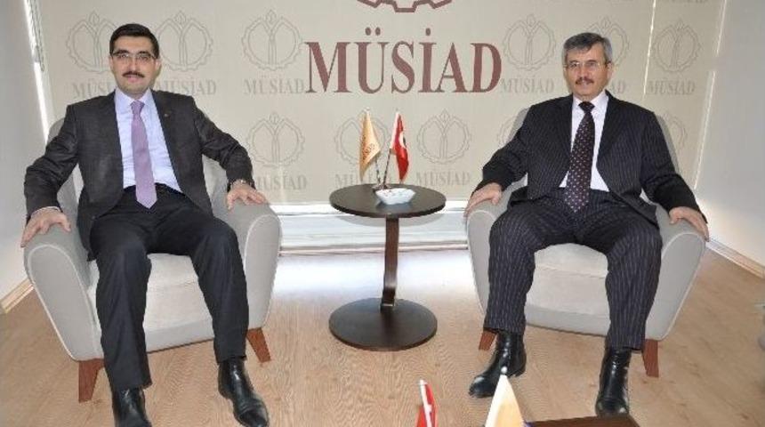 Manisa Baro Başkanı Balkız&rsquo;dan M&uuml;siad&rsquo;ı Ziyaret