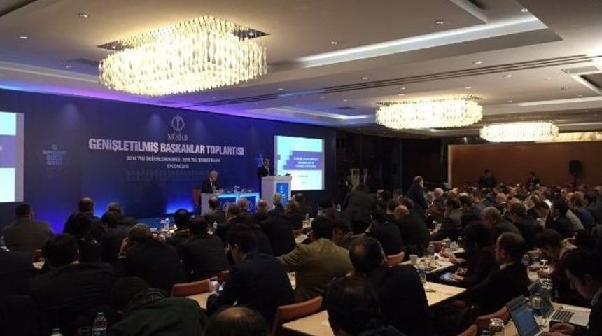 M&uuml;siad Karab&uuml;k Ekibi Genişletilmiş İl Başkanları Toplantısına Katıldı