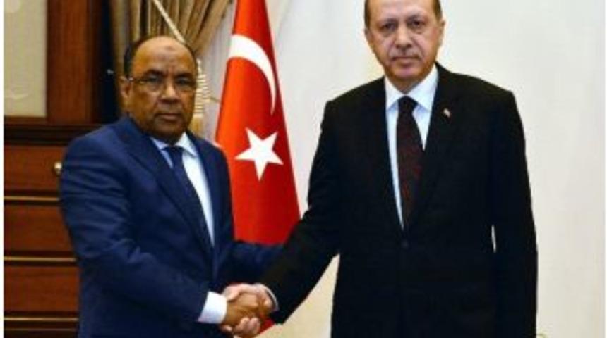 Cumhurbaşkanı Erdoğan, Moritanya Dışişleri Ve İşbirliği Bakanı Teguedi&rsquo;yi Kabul Etti