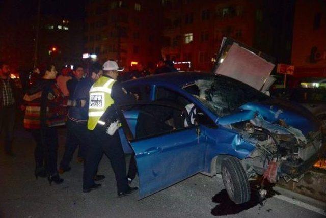 Mersin'de Ehliyetsiz Sürücü Baba Ve Kızlarına Çaptı: 1 Ölü, 2 Yaralı