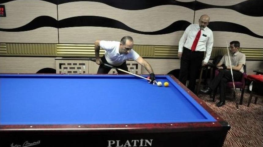 Nevşehir&rsquo;de 3 Bant Bilardo Şampiyonası Yapıldı