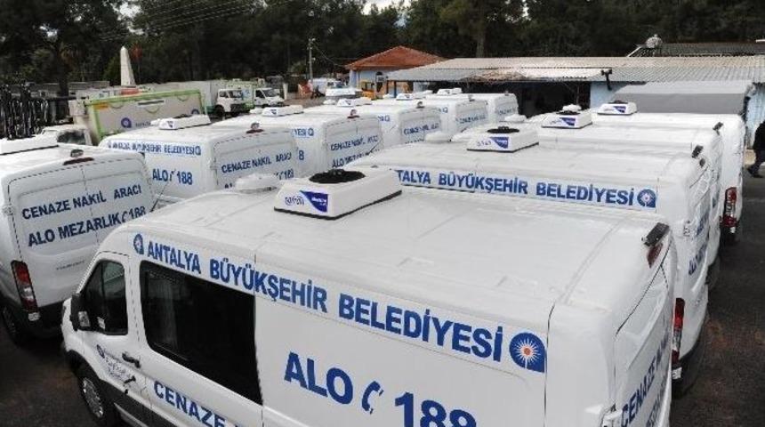B&uuml;y&uuml;kşehir Belediyesi Cenaze Defin Ve Nakil Hizmetleri İ&ccedil;in 65 Ara&ccedil; Aldı