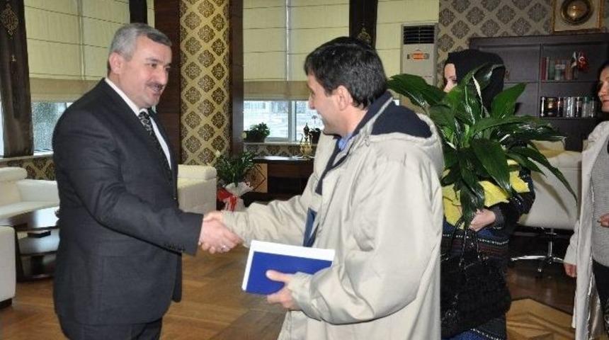 Anadolu İlk&ouml;ğretim Okulu&rsquo;ndan Başkan Baran&rsquo;a Ziyaret