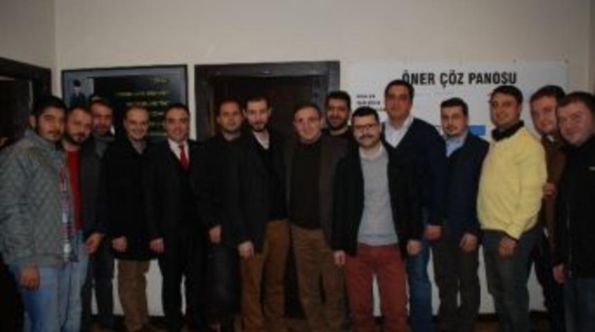 Gen&ccedil; Girişimcilerden Ticaret Odasına Destek Ziyareti