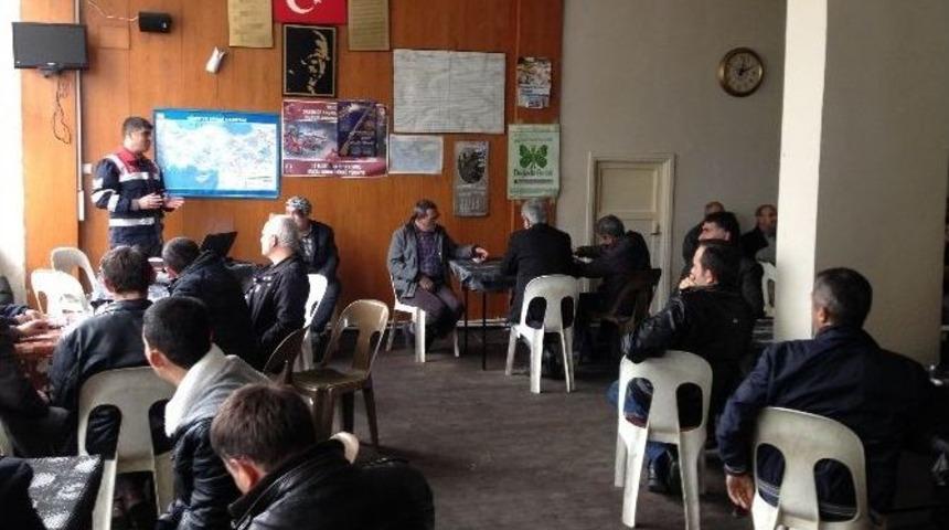 Beyşehir&rsquo;de Jandarmadan Trafik G&uuml;venliği Semineri