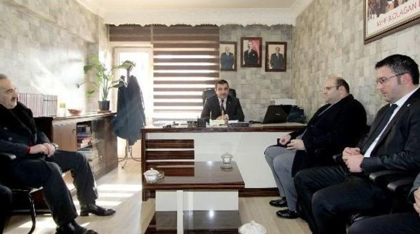 Başkan Orhan&rsquo;dan Mhp&rsquo;ye Hayırlı Olsun Ziyareti