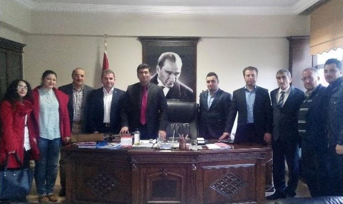 Ak Parti Bozkurt İl&ccedil;e Teşkilatından Resmi Kurumlara Ziyaret