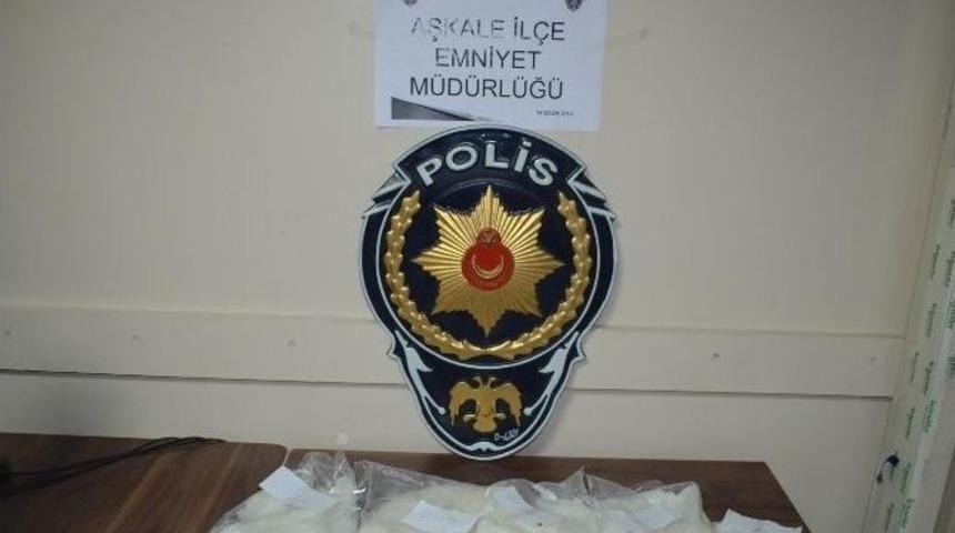 Aşkale&rsquo;de Uyuşturucu Operasyonu