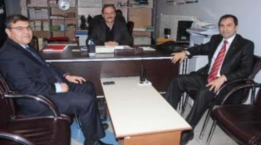 Kaymakam Başıb&uuml;y&uuml;k&rsquo;ten Beyşehir Gazeteciler Cemiyetine Ziyaret