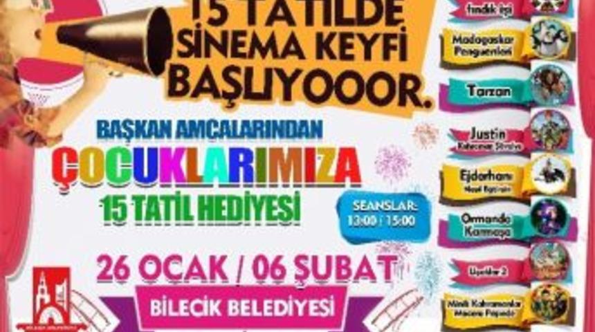 Başkan Amcalarından &Ccedil;ocuklara 15 Tatil Hediyesi