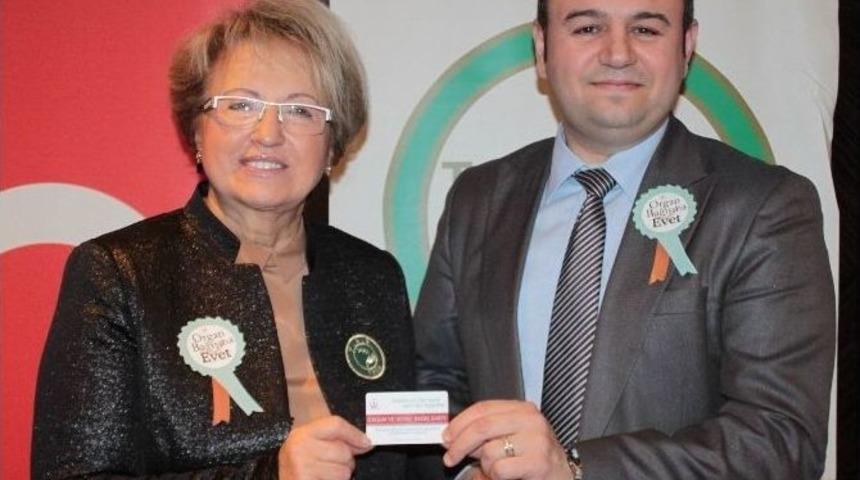 (&ouml;zel Haber) T&uuml;rk Anneler Derneği &Uuml;yelerinden Organ Bağışı