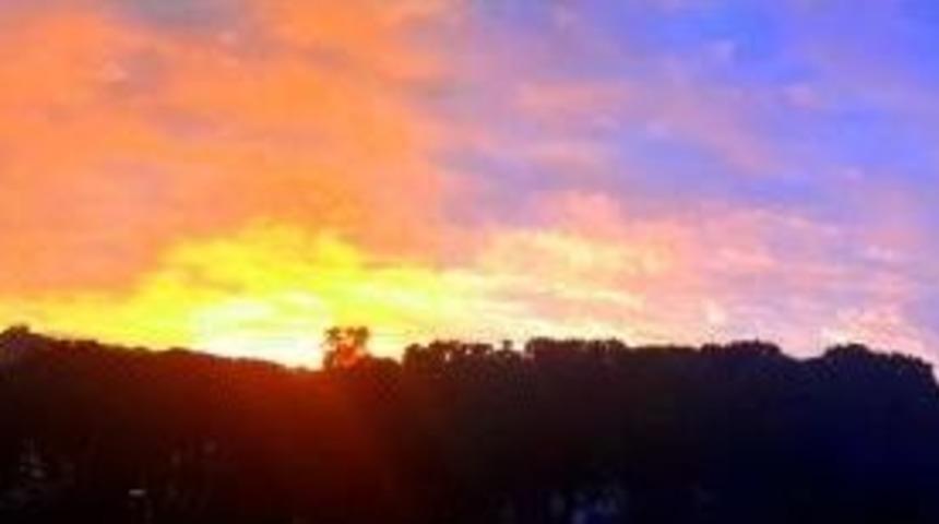 Muğla'da G&uuml;n Batımı Başka G&uuml;zel