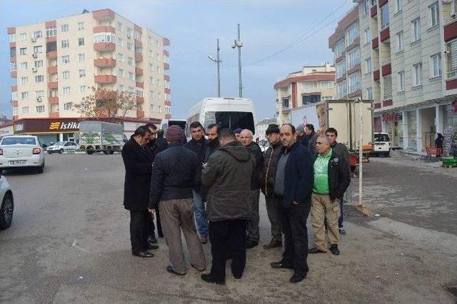 Bursa&rsquo;da İl&ccedil;e Plakalı Servis Trafikten Men Edildi, Servis&ccedil;iler Ayaklandı 2