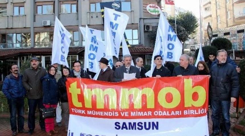 Samsun Tmmob &rsquo;torba Yasa&rsquo;ya Karşı
