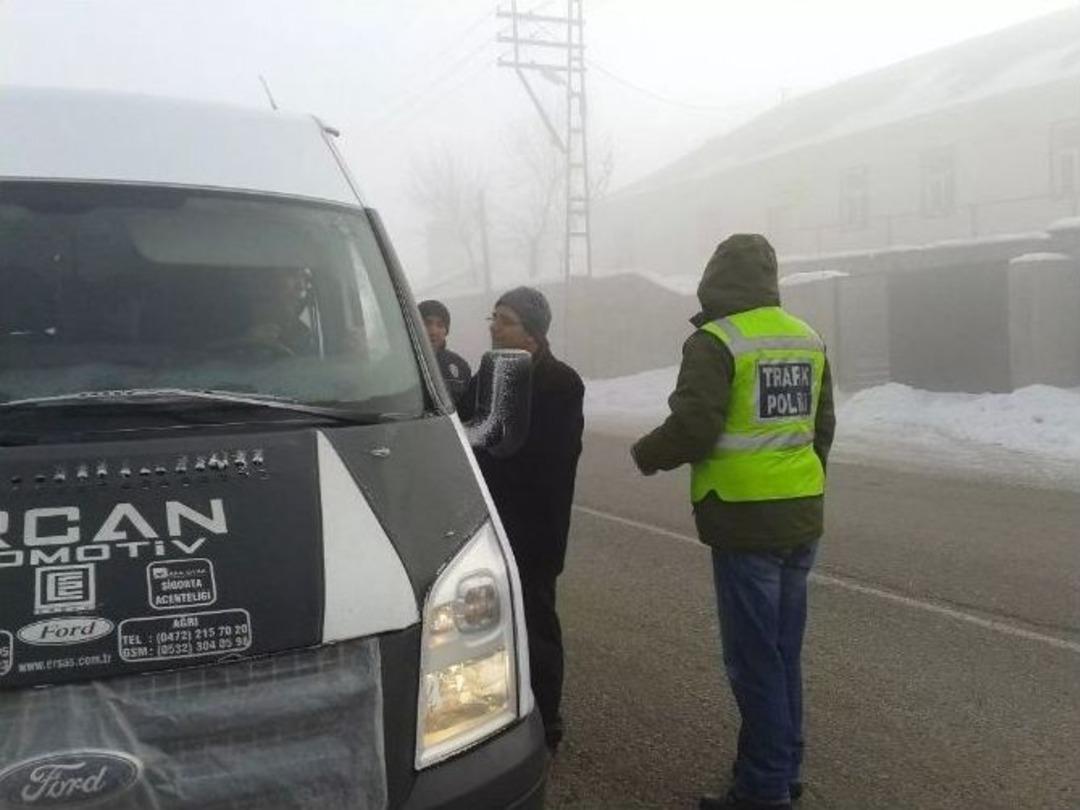 Hamur&rsquo;da &Ouml;ğrenci Servisi Denetimi