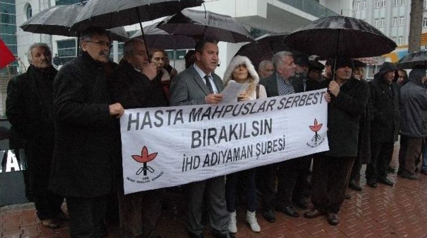 İhd, Hasta Hükümlüler İçin Basın Açıklaması Yaptı