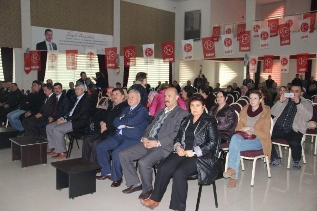Mhp &Ccedil;an İl&ccedil;e Başkanlığını Zeki Yılmaz Kazandı